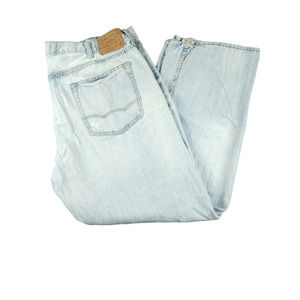 American Eagle Jeans 40x32 Mens Loose Fit Wide Leg Y2K Baggy Distressed Grunge